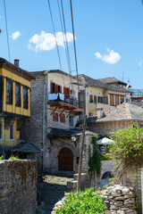 old houses in gjirokaster albania