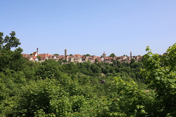 Fototapeta na wymiar Rothenburg ob der Tauber, Germany