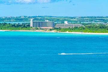来間島より前浜を望む