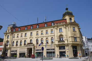 Fototapeta premium Celje National Hall - Celje, Slovenia.