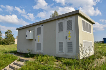 low-power power station in the city