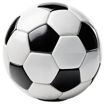 Isolated soccer ball