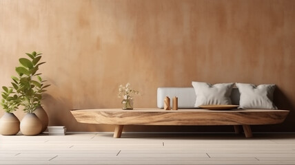 Fototapeta na wymiar minimalistic interior sofa in a bright room.