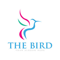 The Bird Logo Design Illustration