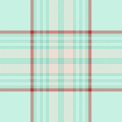 Plaid vector textile of fabric texture seamless with a check pattern background tartan.