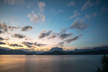 Lugu lake scenery