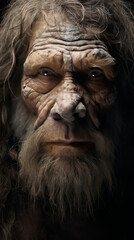 neanderthal - caveman - prehistory - chipped stone - bonfire - hunter 