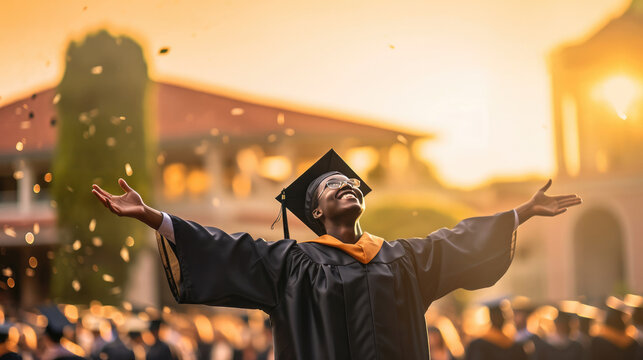 University graduation celebration