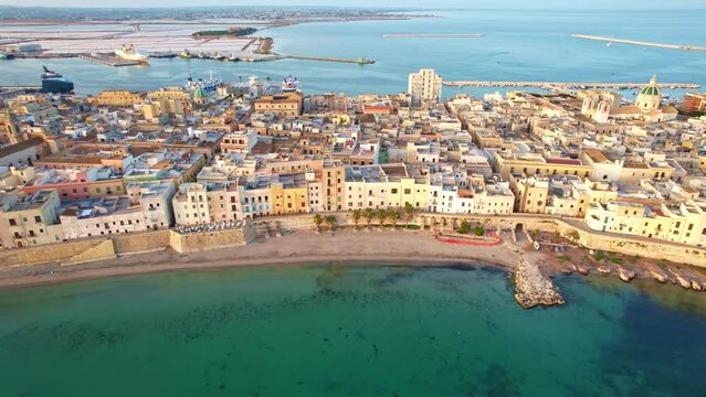 Trapani old town. Sicily Italy