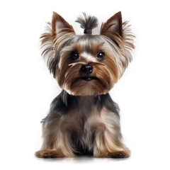 Yorkshire Terrier Dog , isolated on transparent, PNG, HD