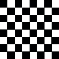 Fototapeta premium Creative vector illustration of chess board set isolated on transparent background. Art design checkered, checkerboard, chessboard, planes. Abstract concept graphic element