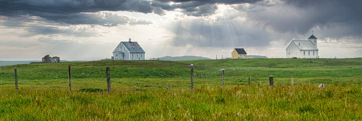 Flatey Island Iceland landscape