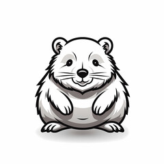 wombat illustration design