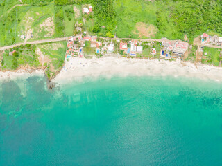 Fototapeta na wymiar Playa Careyeros Nayarit México