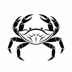 Crab Illustration Design Symbol