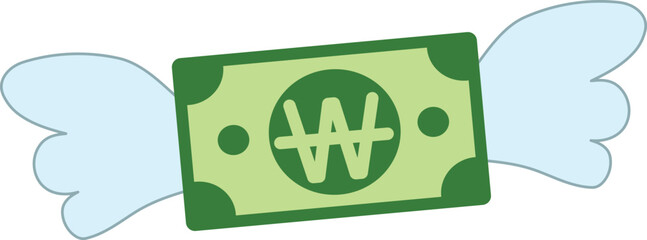 날개_지폐_한국돈01