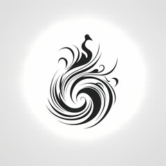 Peacock Logo Illustration