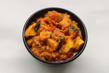 Taro root curry, arbi ki subji, dish made with colocasia roots