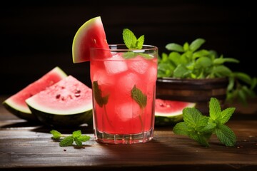 Refreshing Watermelon Lemonade, Generative AI