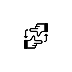 Focus target Outline Icon, Logo, and illustration Vector
