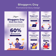 online education icon template, course, study, seminar, training concept set. illustration Teenage boys and girls studying online on the internet with purple background.