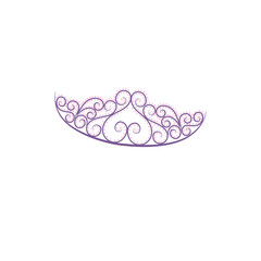 purple women crown