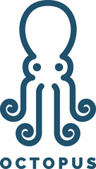 octopus logo design 