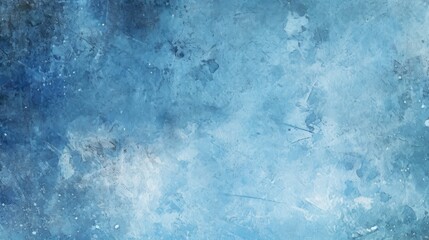 Fototapeta premium Blue Watercolor Background