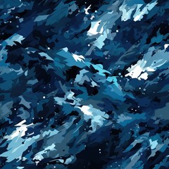 Abstract blue background, generative ai