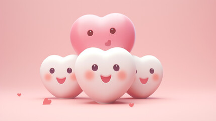 Enchanting Miniature 3D Love: Tiny Adorable Scenes of Affection