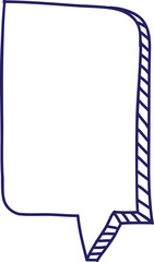 Vector speech bubble icon