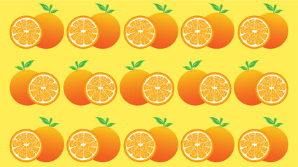 Fruit background, fresh orange, used for various functions