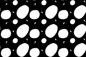handdrawn doodle abstract seamless pattern background