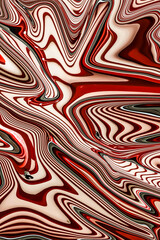 Fluid Liquid flow with colors