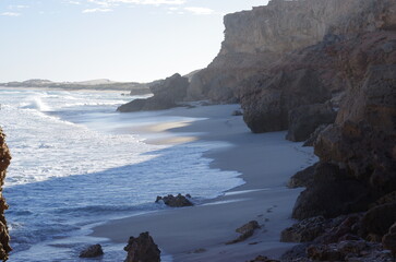 Obraz premium The coastline in the north-west of western australia