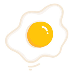 fried egg illustration