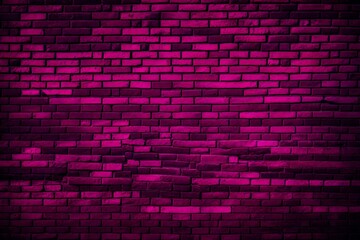 Fototapeta na wymiar purple brick background Created using generative AI tools