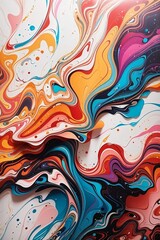 Transformed Colorful Abstracts Pattern
