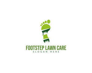 Footstep Lawn care logo