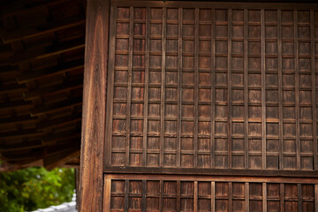 Japanese traditional shrine scenery, Japan travel	