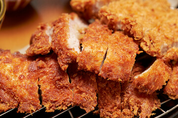 pork cutlet on a plate