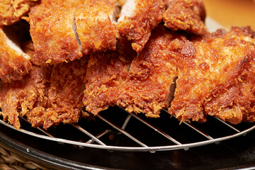 pork cutlet on a plate