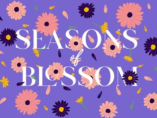 Season of blossom 