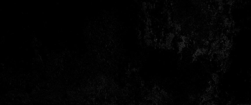 Black grunge wall texture for background,
wet concrete wall, water stain on black concrete wall texture background.