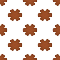 Pattern homemade cookie different taste in pastry biscuit