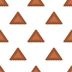 Pattern homemade cookie different taste in pastry biscuit
