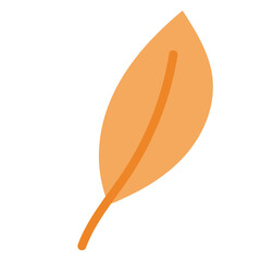Illustration of yellow leaf png for plants, tree, nature, garden, forest, sticker, logo, icon, earth, environment, print, cute patches, shirt print, forest, brooch, autumn vibe