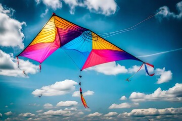 kite flying in the sky
Created using generative AI tools