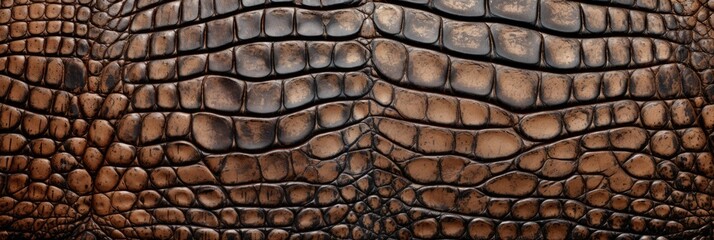 A crocodile skin texture background