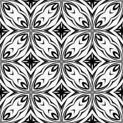black and white seamless pattern geometric pattern seamless design textile and texture pattern. 